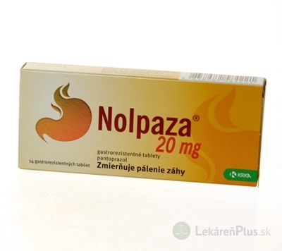 Nolpaza 20 mg tbl ent (blis. OPA/Al/PVC/Al) 1x14 ks