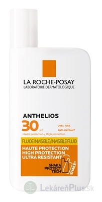 LA ROCHE-POSAY ANTHELIOS SHAKA FLUID SPF30 ultrafluidný opaľovací krém (inov. 2020) 1x50 ml