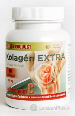 GOLDEN PRODUCT Kolagén EXTRA s vitamínom C 40 mg cps 1x60 ks