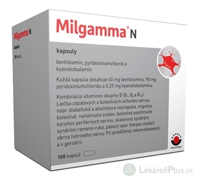 MILGAMMA N cps mol 1x100 ks