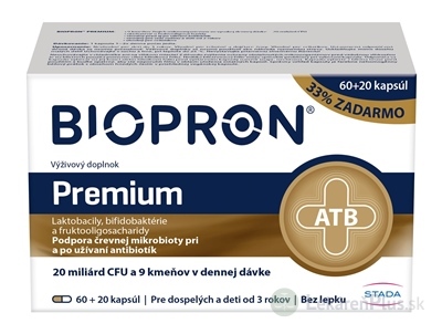 BIOPRON Premium cps 60+20 (33% zadarmo) (80 ks)