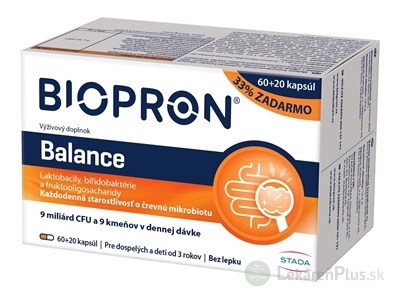 BIOPRON Balance cps 60+20 (33% zdarma) (80ks)