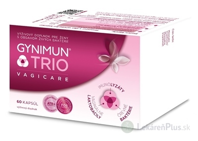 GYNIMUN TRIO VAGICARE cps 1x60 ks