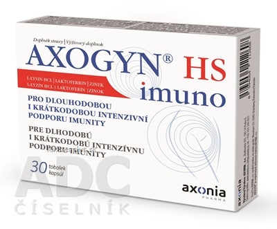 AXOGYN HS imuno cps 1x30 ks