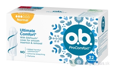 o.b. ProComfort Normal hygienické tampóny 1x32 ks