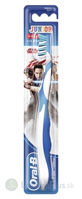 Oral-B JUNIOR Star Wars Soft detská zubná kefka ( 6-12 rokov), mäkká, 1x1 ks