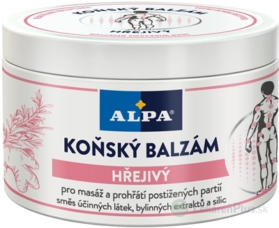 ALPA KONSKÝ BALZAM Hrejivý masážny 1x250 ml