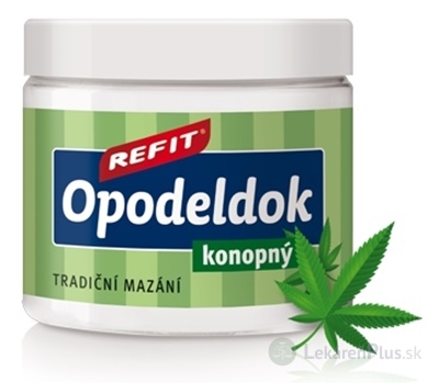 REFIT OPODELDOK konopný masážne mazanie 1x200 ml