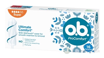 o.b. ProComfort Super hygienické tampóny 1x16 ks