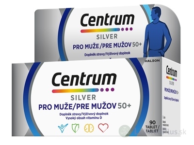 Centrum Silver pre mužov tbl 1x90 ks