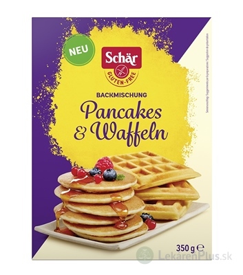 Schär PANCAKES & WAFFELN plv (begluténová múčna zmes na pečenie) 1x350 g