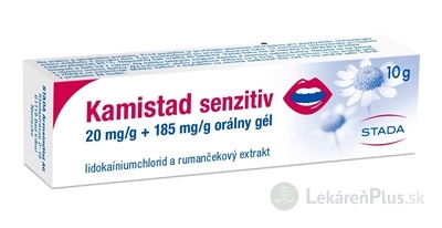 Kamistad senzitiv gel ora 1x10 g