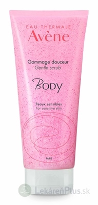 AVENE BODY GOMMAGE DOUCEUR jemný telový peeling pre všetky typy citlivej pleti 1x200 ml