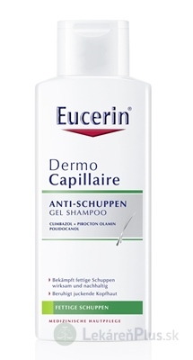 Eucerin DermoCapillaire proti mastným lupinám šampón 1x250 ml