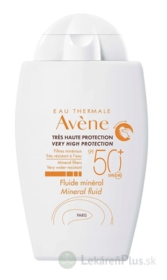 AVENE FLUIDE MINÉRAL SPF50+ minerálny fluid (veľmi vysoká ochrana) 1x40 ml