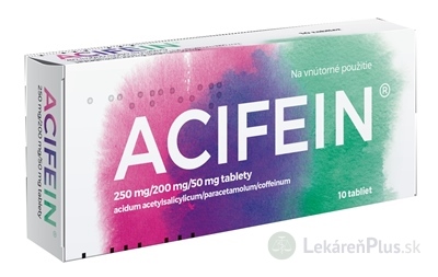 ACIFEIN tbl (blis.PVC/Al) 1x10 ks