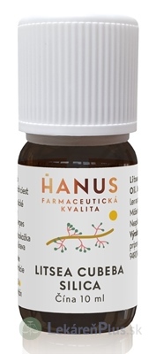 HANUS SILICA LITSEA CUBEBA ole 1x10 ml
