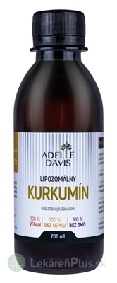 Adelle Davis Lipozomálny KURKUMÍN 1x200 ml