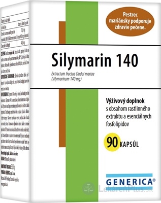 GENERICA Silymarin 140 cps 1x90 ks