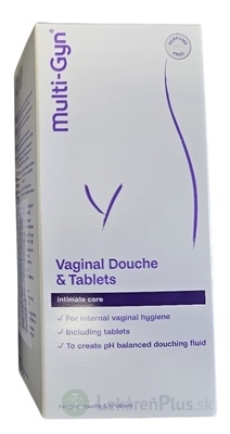 MULTI-GYN VAGINAL Douche & Tablets pomôcka na výplach pošvy + 10 tabliet, 1x1 set