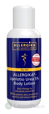 ALLERGIKA LIPOLOTIO UREA 5% 1x200 ml