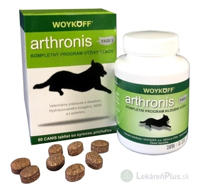 arthronis FÁZA 2 tbl CANIS  so syrovou príchuťou 1x60 ks