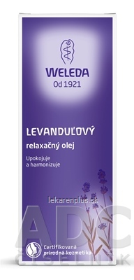 WELEDA Levanduľový relaxačný olej (Levandel Entspannungsöl) telový 1x100 ml