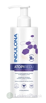 INDULONA ATOPIREDU ošetrujúce telové mlieko 1x400 ml