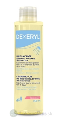 DEXERYL UMÝVACÍ OLEJ upokojujúci, pre veľmi suchú kožu (v. 2023) 1x200 ml