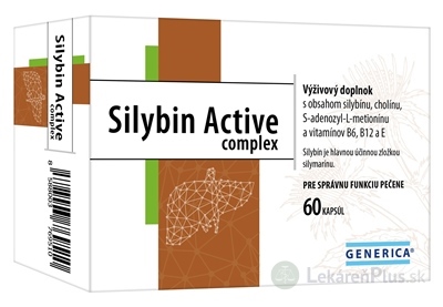 GENERICA Silybin Active complex cps 1x60 ks