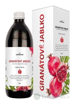 nefdesanté GRANÁTOVÉ JABLKO šťava 1x500 ml