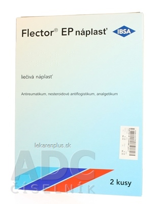 Flector náplasť (EP) emp med 1x2 ks