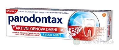 Parodontax Aktívna obnova ďasien FRESH MINT zubná pasta 1x75 ml