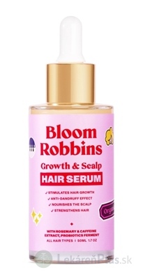 Bloom Robbins Growth & Scalp HAIR SERUM sérum na rast vlasov s rozmarínom 1x50 ml