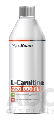 GymBeam L-Karnitín tekutý, s pomarančovou príchuťou 1x500 ml