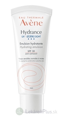 AVENE HYDRANCE UV-LÉGÈRE EMULSION SPF30 hydratačná emulzia SPF30 1x40 ml