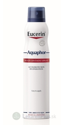 Eucerin Aquaphor Telová MASŤ v spreji suchá pokožka 1x250 ml