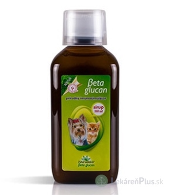 NATURES Beta glucan sirup pre zvieratá 1x200 ml