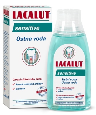 LACALUT SENSITIVE ústna voda 1x300 ml