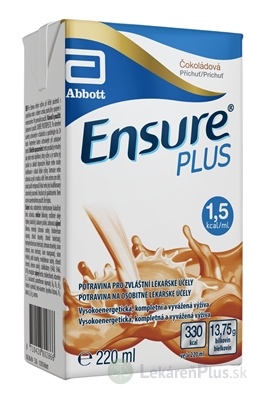 Ensure PLUS čokoládová príchuť 24x220 ml