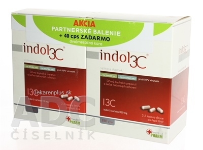 INDOL3C AKCIA cps partnerské balenie, dvojmesačná kúra, 2x120 (240 ks)