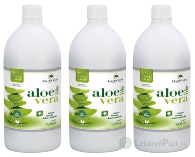 Pharma Activ AloeVeraLife AKCIA šťava z aloe 99,7% (2+1 zadarmo) 3x1000 ml (3000 ml)