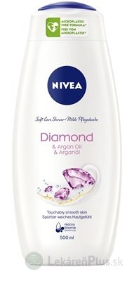 NIVEA Sprchový gél DIAMOND & Argan oil 1x500 ml
