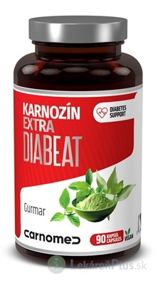 CarnoMed Karnozín EXTRA DiaBeat cps 1x90 ks