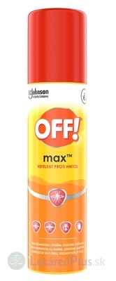 OFF! MAX spray repelent 1x100 ml