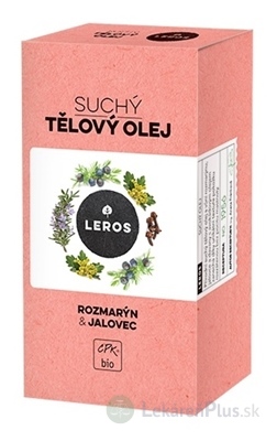 LEROS SUCHÝ TELOVÝ OLEJ ROZMARÍN & BORIEVKA 1x100 ml
