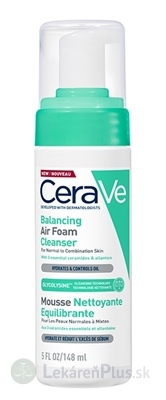 CeraVe ČISTIACA PENA PRE OPTIMÁLNE PH pre normálnu až zmiešanú pleť 1x148 ml