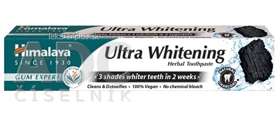 Himalaya Bieliaca zubná pasta s kokosovým uhlím Ultra Whitening Herbal Toothpaste 1x75 ml