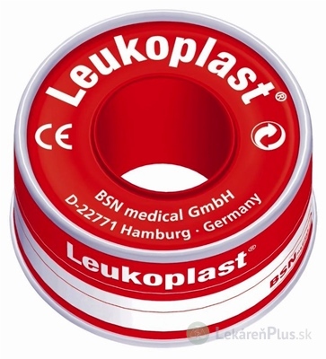 LEUKOPLAST klasická náplasť na cievke, 2,5cm x 4,6m, 1x1 ks
