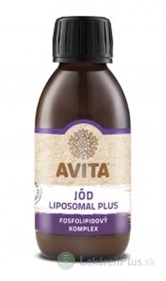 AVITA JÓD LIPOSOMAL PLUS fosfolipidový komplex 1x200 ml